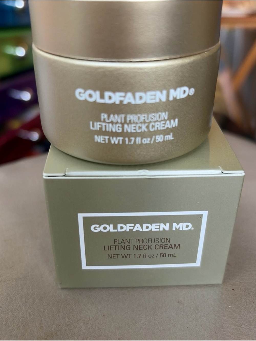 Goldfaden MD Plant Profusion Lifting Neck Cream – 50ml. New Sealed.